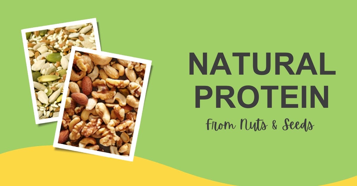 Natural Protein From Nuts And Seeds